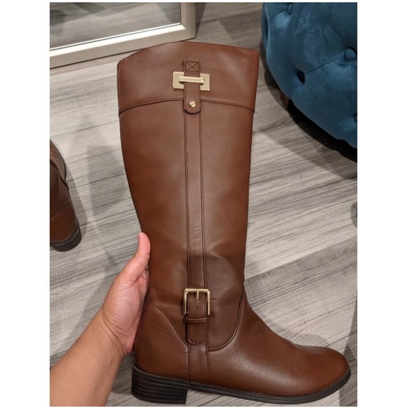 KAREN SCOTT DELIEE 2 BOOTS in COGNAC color - Picture 4 of 7